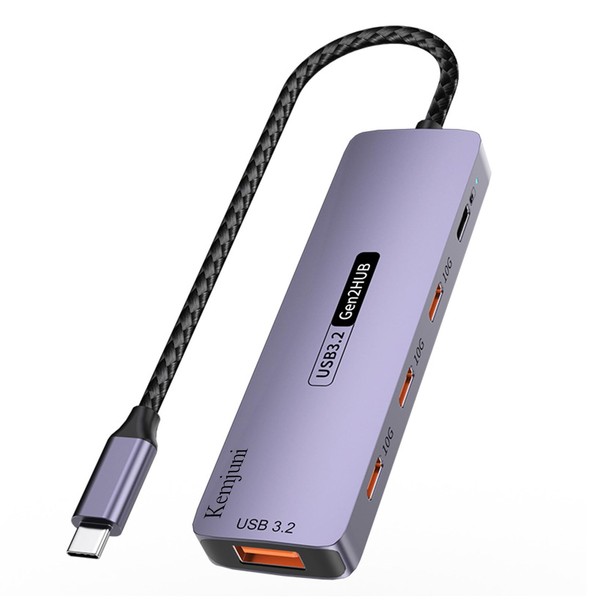 10Gbps USB C hub with 100W PD Charging USB C