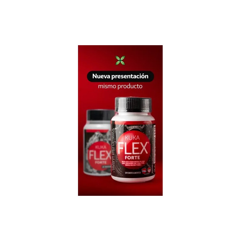Kukaflexforte Paquete 4 Frascos Original Dura 4 Meses