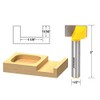 YONICO 14974 1-1/8-Inch Diameter Bottom Cleaning Router Bit 1/2-Inch Shank