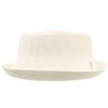 Men's Everyday Cotton All Season Porkpie Boater Derby Fedora Sun