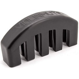 AKORD Rubber 4/4 Practice Mute for Violin - Black