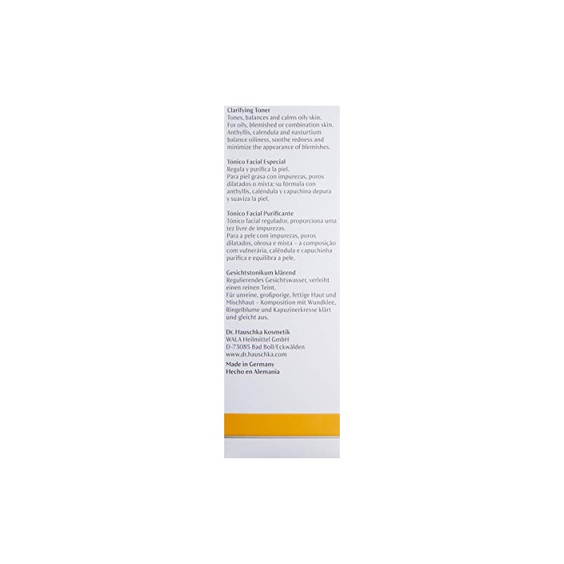 Dr. Hauschka Skin Care Clarifying Toner-3.4 oz