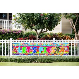 ximoogoooz Mexican Fiesta Party Decoration Cinco De Mayo Banner