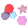 Soft Rubber Building Blocks DIY Infants Toddlers Manual Brain Relief