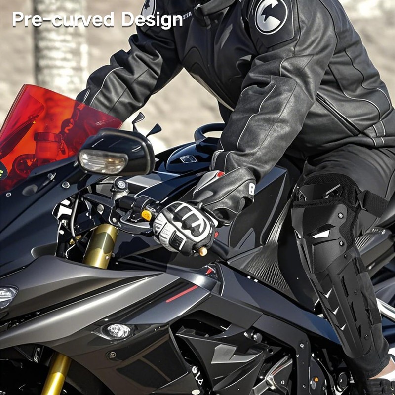 Gute Motorcycle Knee Pads with Shin Guards - Unmatched Flexibility