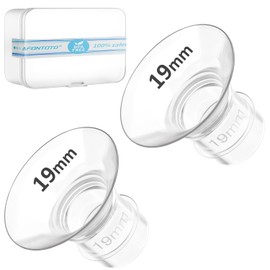Flange Insert 19mm, Compatible with S9/S12/S9Pro/S12Pro Wearable Breast Pump Parts Replace, Pump Shield/Flange Insert to Reduce 24mm Down to 19mm