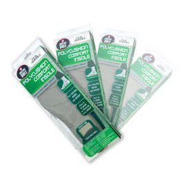 Moneysworth and Best Shoe Care Men's Polycushion Insole, Size 9