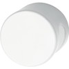 Door Knob 557.55, Pure White, Pack of 1