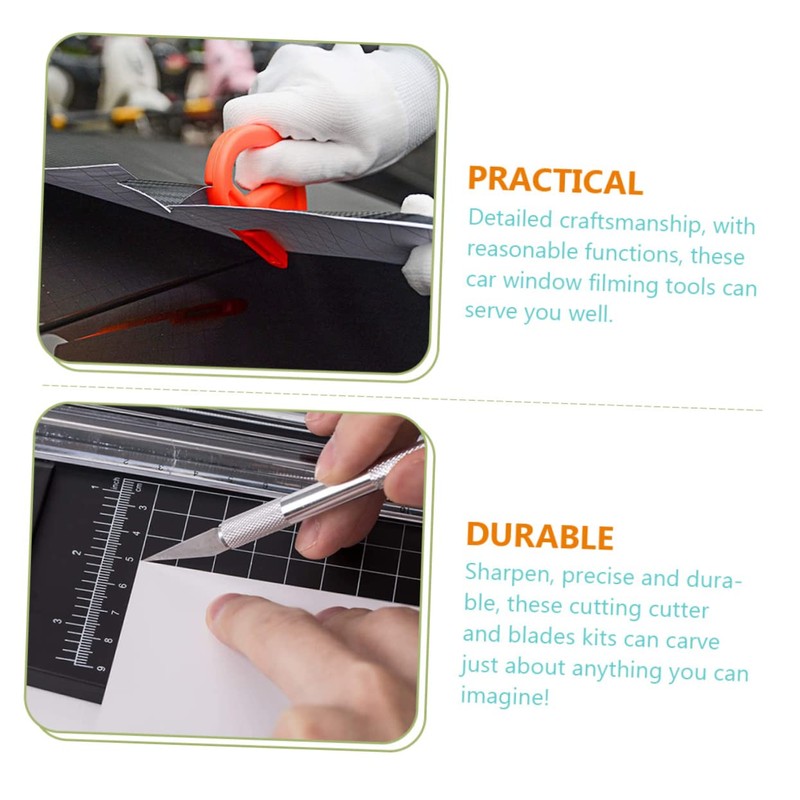 Alipis Vinyl Wrap Installation Tool Kit Car Wrapping Tools Set