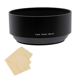LingoFoto Metal Lens Hood Shade Replace for Nik HN-31 for 85mm f1.4 D IF