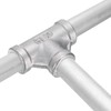 HARFINGTON Tee Pipe Fitting (2" x 2" x 2") NPT