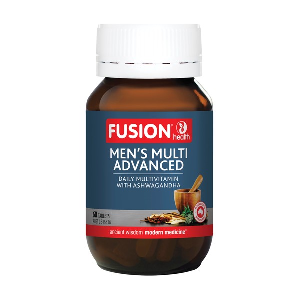 Fusion Health Men’s Multi Advanced 60 Tablets