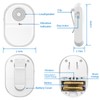 CallToU Wireless Caregiver Pager Waterproof Call Button Vibration Call Button