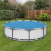 SUDS-ONLINE 8ft Round Solar Pool Cover, Swimming Pool Blanket, Blue,