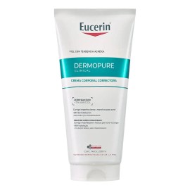 Eucerin DermoPure Triple Effect Crema Corporal, Piel Grasa e Imperfecciones, 200 ml
