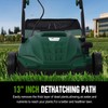 Powerful 13-Inch 2-in-1 Electric Dethatcher & Scarifier, 12 AMP for