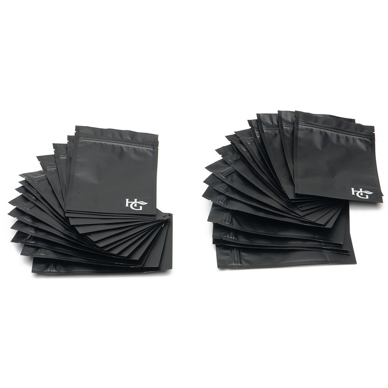 Pack of 25 Discreet Smell Proof Bags by Herb Guard