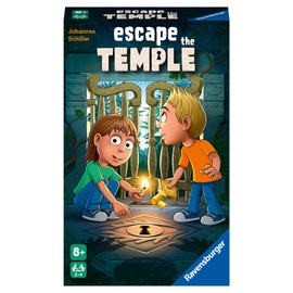 Ravensburger 20963 Escape the Temple Board Game for Children from 8 Years, Family Game for Children and Adults, Classic for 2-4 Players