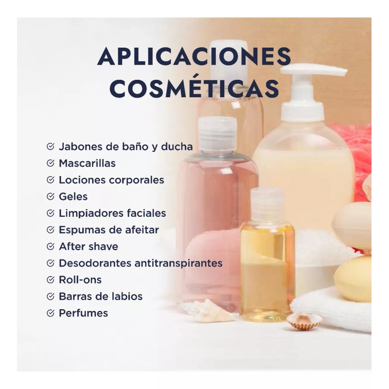 HEBBE COSMETICS UAL16 EMTC22 1VTL1 ETD2 Propilenglicol Usp (grado Alimenticio