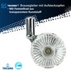 tecuro 66118S Spigot Slider | Slide Bar Slider | with