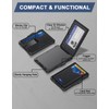 GHUKY Wallet for Men, Minimalist Slim Mens Wallet with Money