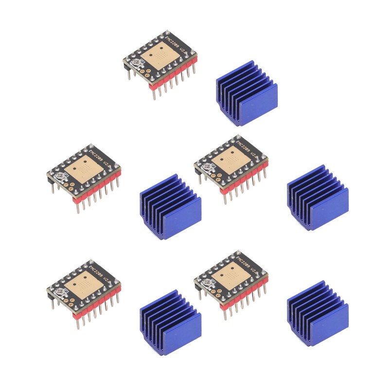 5 Sets Stepper Motor Driver Ultra Silent Stepstick 2.5A Uart
