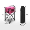 BESTHLS Foldable Tennis Ball Hopper, Pickleball Baseball Hopper Basket