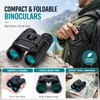 40×22 Compact Binoculars for Outdoor Viewing – BAK4 FMC Foldable
