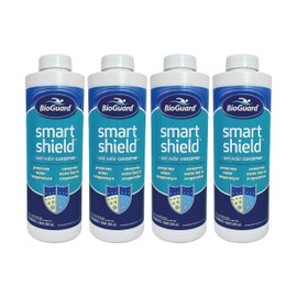 BioGuard Smart Shield, 1 Quart, Pack of 4, Ultimate Pool Water Conserver for Long-Lasting Results, Conserves Water Lost to Evaporation