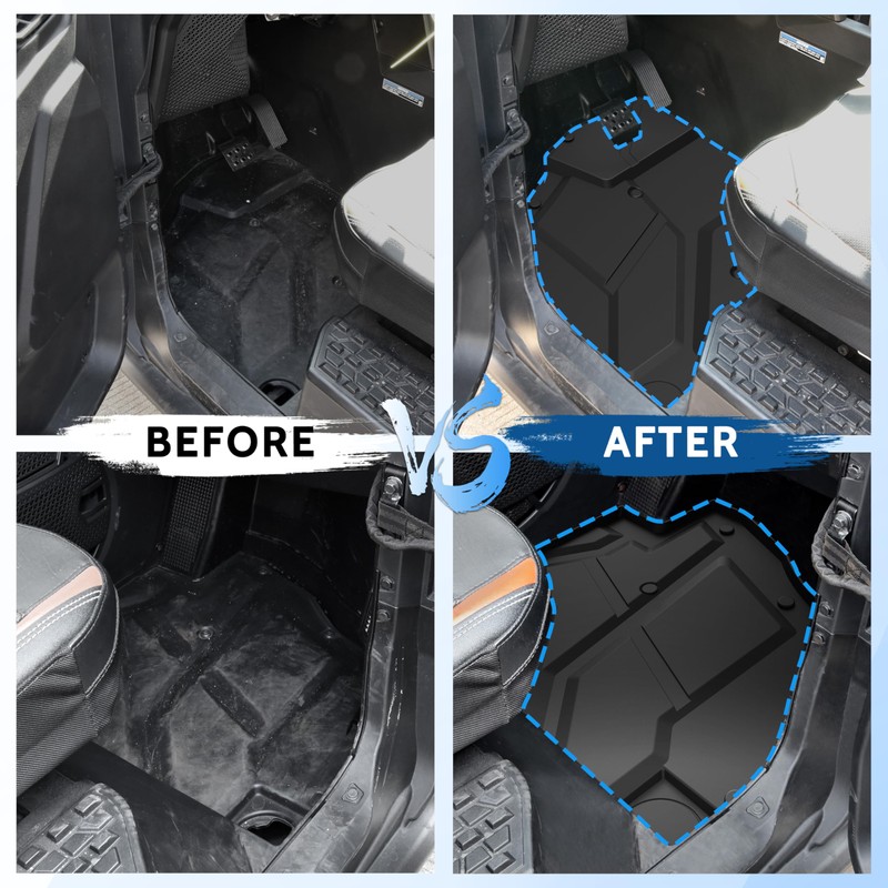 POKIAUTO TPE Floor Mat for Polaris Xpedition XP5/ ADV5 2024+,