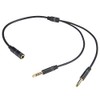 SOUND WARRIOR Audio Converter Cable 3.5mm 4 Pole Stereo Female