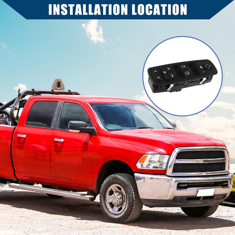Hihaha No.68110867AA/68110867AB Power Window Switch for Dodge for Ram 1500