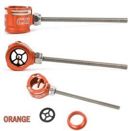 ZSHJGJR Archery Recurve Bow Sight Single Pin Sight 0.019" Fiber Optical 1 Pin Sight Scope Sight Pin for Bow Hunting Target Shooting Accessories (Orange)