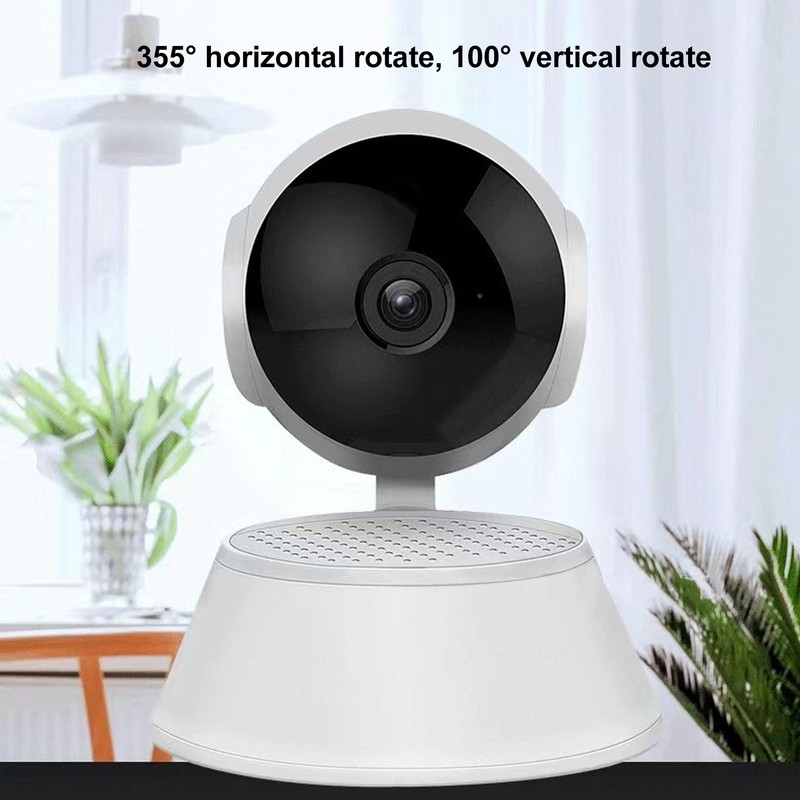 Pan Tilt Security Camera Wireless Wifi Wide Angle Panoramic Camera