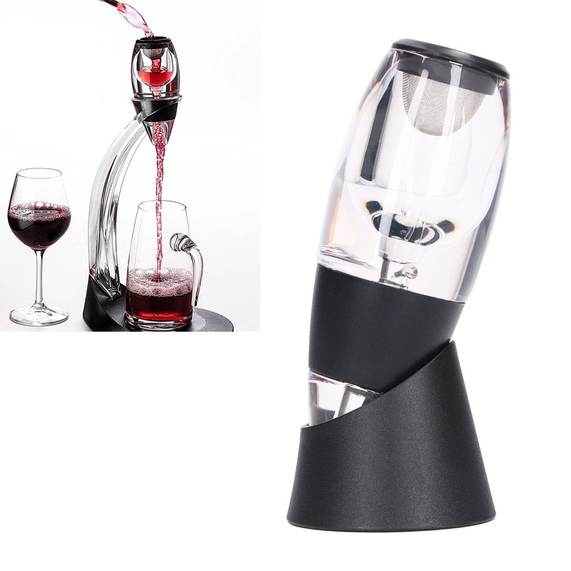 Wine Aerator, Durable Bernoulli Principle Decanter Made of Plastic, Wine