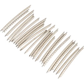 Juego de 24 piezas de alambre para traste, alambre de cobre de 2,2 mm de calibre, alambre para traste para guitarra eléctrica
