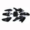 TC-Motor Black Plastic Fender Fairing Kits Kit For Honda XR50