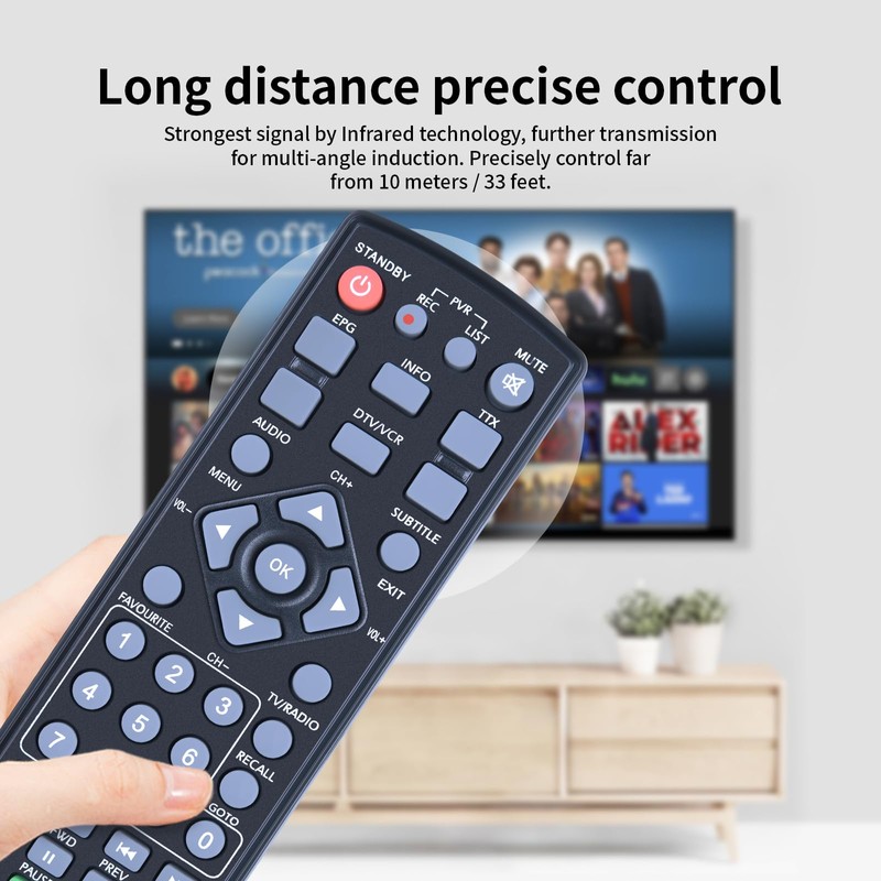 Replacement Remote Control SL 40 HD Suitable for Comag M01