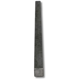 1/2" x 1/2" x 12" Square Steel Key Stock (Bar), Precision Key Stock, Cold-Drawn Steel Bar, Undersized (Pack of 2) - Plain Finish