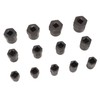 13pcs Stud Nut Remover Set Professional Chromium Molybdenum Steel Damaged