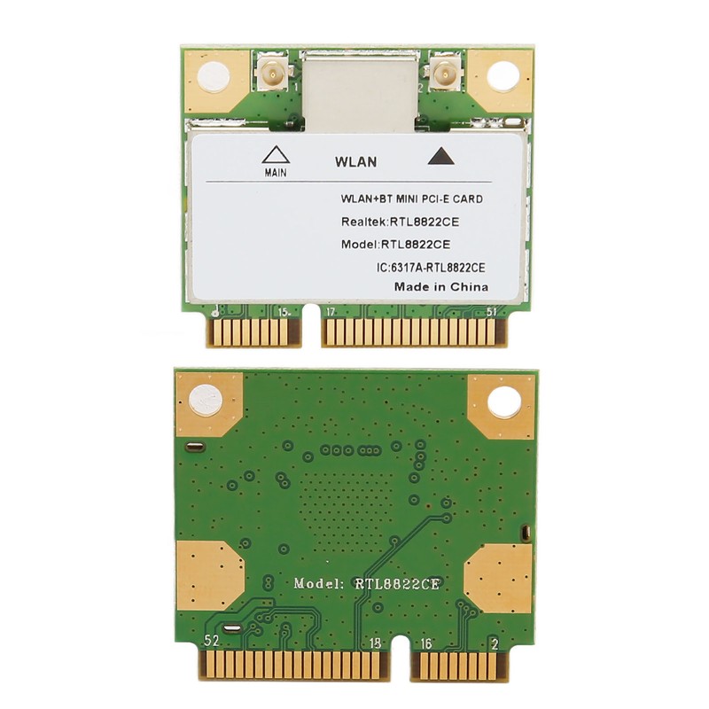 RTL8822CE Mini PCIe WiFi Card Gigabit 2.4G 5G Dual Band