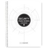 BookFactory Security Pass Down Log Book/Security Guard Journal – Wire-O