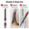 Vacuum Attachment Tool Kit for Cleaning – Brush & Long