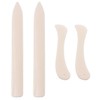 SLEEKEE 4pcs Origami Scraper Set Plastic Scraper DIY Craft Tools