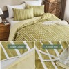 Simple&Opulence Double Duvet Cover Set, Ultra Soft and Stylish Microfiber