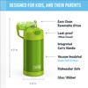 THERMOS FUNTAINER Water Bottle with Straw - 12 Ounce -