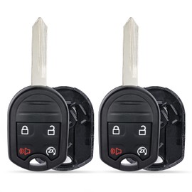 Yewong 2 Pieces Remote Key Fob Shell Case for Ford F-150 2011-2014 F-250 F-350 2011-2016 F-450 2012-2016 for Lincoln Navigator 2014-2017 Mark LT 2011-2014 CWTWB1U793 4 Buttons