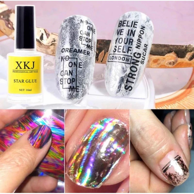 Layana Pegamento Para Foil Uñas Pegafoil Transfer 16ml