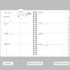 Planner 2025-2026, Weekly and Monthly Calendar Academic Planner (July 2025