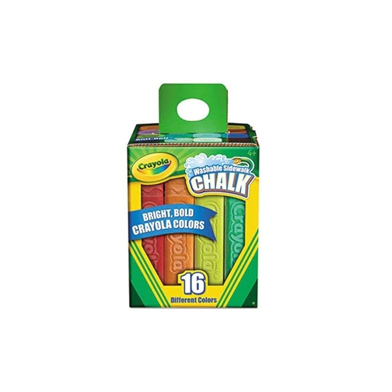 Crayola Washable Sidewalk Chalk 16CT